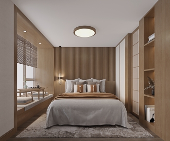 New Chinese Style Bedroom-ID:600557091