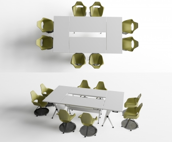 Modern Computer Desk And Chair-ID:218522071