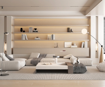 Modern A Living Room-ID:749258047