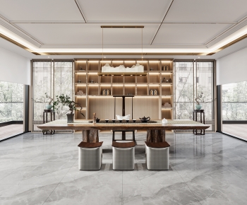 New Chinese Style Manager's Office-ID:837543963