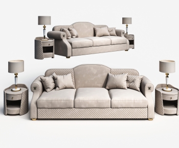 Modern Three-seat Sofa-ID:825073967