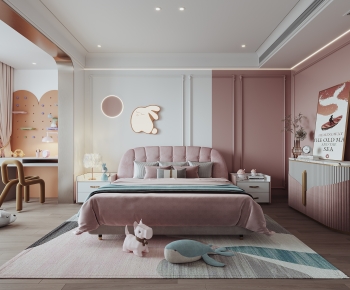 Modern Girl's Room Daughter's Room-ID:736444006