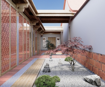 New Chinese Style Courtyard/landscape-ID:349289897