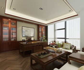Chinese Style Manager's Office-ID:684566974