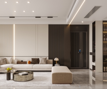 Modern A Living Room-ID:252574923