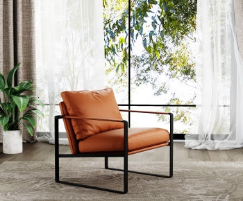 Modern Single Sofa-ID:510775094