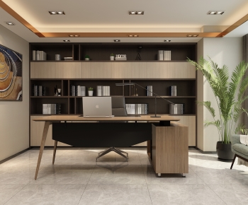 Modern Manager's Office-ID:818367965