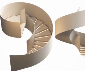 Modern Rotating Staircase-ID:408324004