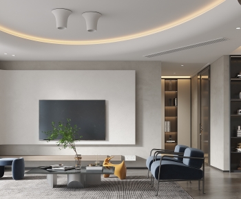 Modern A Living Room-ID:525335072