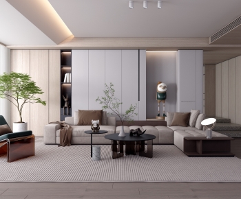 Modern A Living Room-ID:326681145