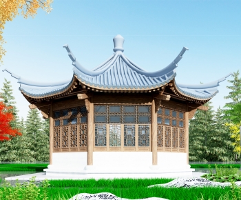 Chinese Style Building Component-ID:416867976