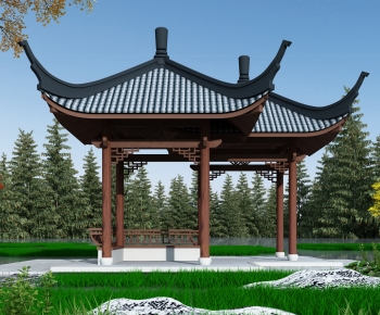 Chinese Style Building Component-ID:840028052