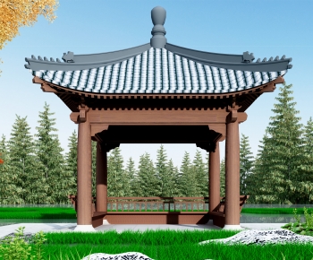 Chinese Style Building Component-ID:234085086