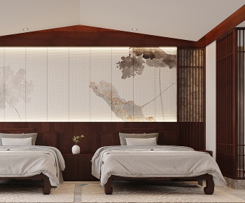 Chinese Style Guest Room-ID:957446108