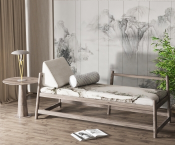 New Chinese Style Bench-ID:408868071