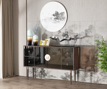 New Chinese Style Sideboard-ID:100867996