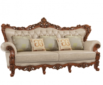 European Style Classical Style A Sofa For Two-ID:302490959
