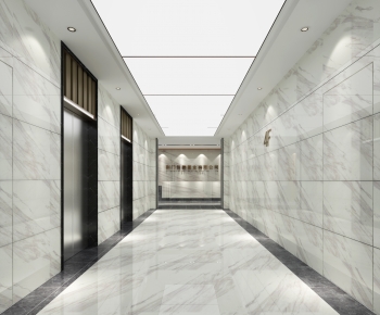 Modern Corridor/elevator Hall-ID:533801089