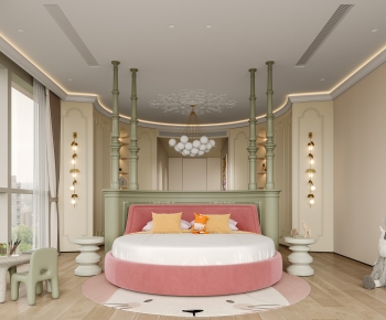 New Classical Style Girl's Room Daughter's Room-ID:691225054