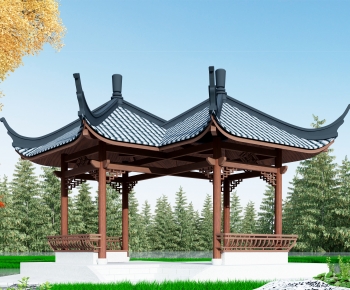 Chinese Style Building Component-ID:286783936