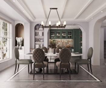 American Style Dining Room-ID:418279899