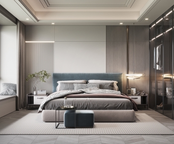 Modern Bedroom-ID:596168045