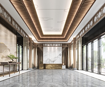 New Chinese Style Reception Hall-ID:495556127