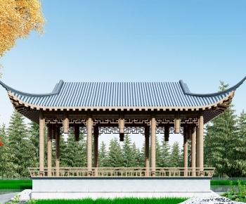 Chinese Style Building Component-ID:259763003