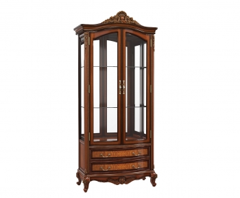 European Style Classical Style Wine Cabinet-ID:254100082