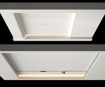 Modern Suspended Ceiling-ID:592048883