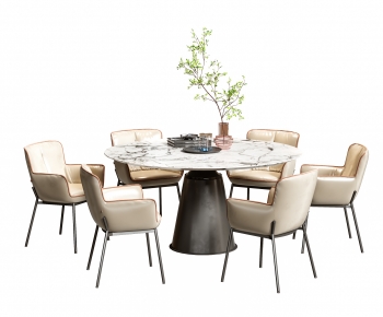 Modern Dining Table And Chairs-ID:141176946