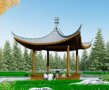 Chinese Style Building Component-ID:749162917