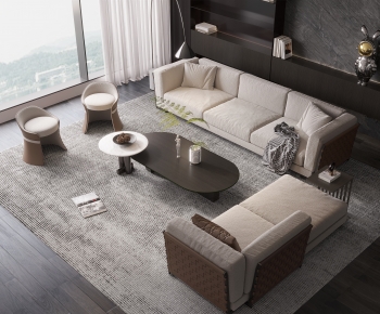 Modern Sofa Combination-ID:632596023
