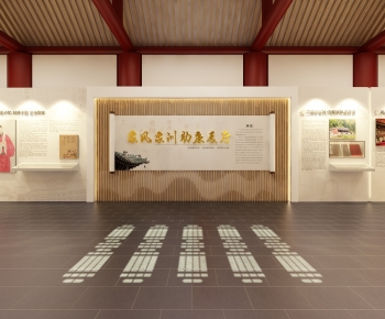 New Chinese Style Exhibition Hall-ID:375101095