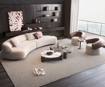 Modern Sofa Combination-ID:411106117