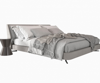 Modern Double Bed-ID:253840922