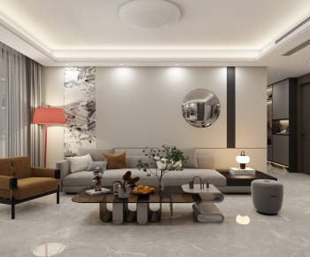 Modern A Living Room-ID:593317999