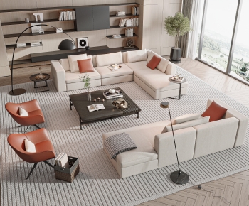 Modern Sofa Combination-ID:455199002