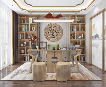 New Chinese Style Study Space-ID:731612923