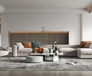 Modern A Living Room-ID:410171993