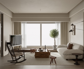 Modern A Living Room-ID:534749039