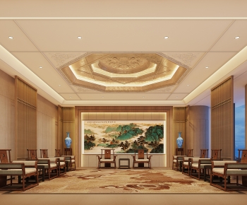 New Chinese Style Reception Area-ID:628287085