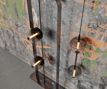 Industrial Style Floor Lamp-ID:173674113