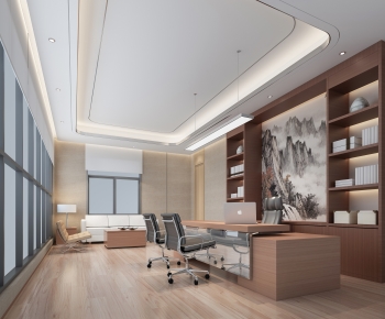 Modern Manager's Office-ID:779006968