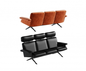 Modern Three-seat Sofa-ID:393358956
