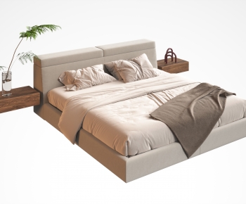 Modern Double Bed-ID:512208948