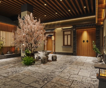 Japanese Style Courtyard/landscape-ID:442819121