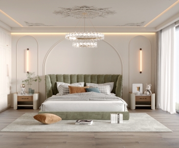 French Style Bedroom-ID:437957053