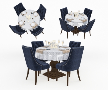 Modern Dining Table And Chairs-ID:991584063