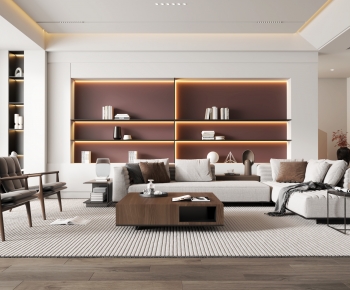Modern A Living Room-ID:760154011